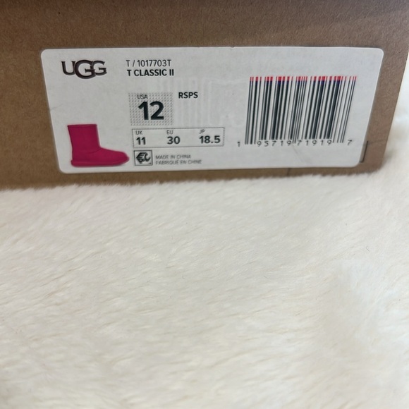 Hot pink-Uggs/ Kids-size 12 NEW! - Picture 5 of 6